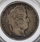 France 1831 A 5 Francs Louis Philippe I Silver Coin