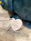 Ty Beanie Baby  Rainbow Chameleon Blue  1997  New With Tag  Pvc Pellets  Retired