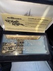 Disney The Jungle Cruise E Ticket 24k Gold Plated 1977 Edition  s 