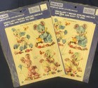 Vintage Meyercord Decorator Decals X 411 C Animals Pastels Nursery Decor  2 