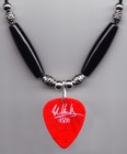 Eddie Van Halen Signature Red Frankenstrat Guitar Pick Necklace - 2015 Tour