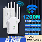 5g Wireless Repeater Signal Booster Wifi Range Internet Extender 1200mbps Router