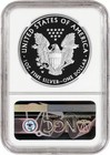 2019 W 1oz American Silver Eagle Proof Coin - Ngc Pf70 Uc Edmund C Moy Signed