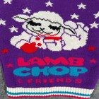 Hot Cashews Youth Knit Sweater Lamb Chop   Friends 1993 Made In Usa - 14 X 16 5