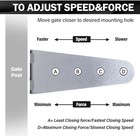 Tb200b Hydraulic Automatic Heavy Duty Gate Auto Closer Outdoor Gate Exterior