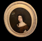 Antique Old Master 17th Century Painting From The 1600s Dated 1684 French