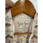 Kyla Seo Handmade Embroidered Boho Duster Jacket Cardigan Small Made In India