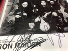 Iron Maiden 1998 Fully Hand Signed All Members Rare Official Framed Promo Print