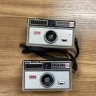 Lot Of  4 Cameras  Kodak Instamatic 100   104 Film  For Parts Decor Repair