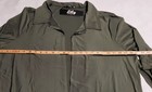 3xl Olive Green Open Front Cardigan Relaxed Jacket Pockets New Ships Free