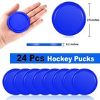 Home Air Hockey Pucks 24 Pcs 2 5 Inch Heavy Replacement Pucks For Tables