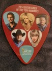 Acm Promotional Guitar Picks - Taylor Swift - Luke Bryan - Blake Shelton