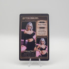 Ivory Vixen Pin Up Copper Art Bar 1 Oz  999 After Hours Bullion Card Limited 50