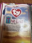 Mcdonalds 1999 Ty Beanie Baby The End  Black Bear  Collection Rare