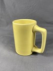 Vintage Coors Beer Yellow Ceramic Mug - Golden Colorado  Coors Pottery