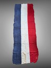 Original Antique Ww I Era Large French Military Flag Banner 150cm