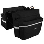 Bv Bike Pannier Bags Bicycle Rear Carrier Rack Seat Trunk Storage Saddle Bag 26l