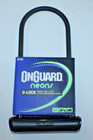 On Guard Neon 8152 Bike U-lock Black Moped Motorcycle Protection 11mm Ships Free