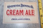 Vintage Contiental Brewing Co Beer Bottle Label  12