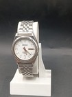 Seiko Automatic White Arabic Dial Stainless Steel Japan Machine For Watch Lovers
