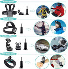 Reflex Camera 50 In 1 Action Camera Accessories Kit Compatible With Gopro Hero 1
