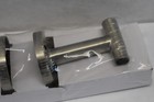 Lot Of 2 Robe towel Hooks Brushed Nickel Finish Wall Mounted Bathware Set