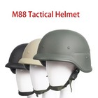 Tactical Equipment M88 Fiberglass Explosion-proof Helmet 1 3kg With Memory Foam