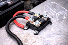 Mega Double Fuse Block Holder W Cover 100a   300a 12 24v Auto Truck Includes Fuses