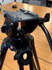 Manfrotto Mvh500a Fluid Drag Video Head With Mvt502am Tripod And Carry Bag  Good