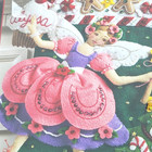 Bucilla Sugar Plum Fairy Felt Applique Holiday Christmas Stocking Kit 85431 New