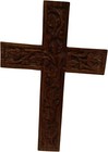 Wall Mounted Wall Hanging Wooden Christ Cross Crucifix Catholic Rosewood Crucifi