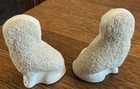 Antique  Dollhouse Miniature Pair Of Staffordshire Dog Figurines