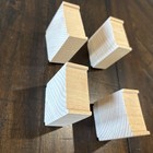 Brio Wooden Railway Bridge Supports Lot Of 4 Vintage Train Track Risers Blocks