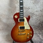 Usa Shipment Lp Jimmy Page Brown Electric Guitar Gold Parts Real Photo