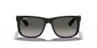 Ray-ban Justin Classic Black dark Grey Gradient 51 Mm Sunglasses Rb4165 601 8g