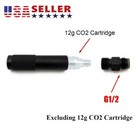 12g Co2 Quick Change Adapter 12 Gram Carbon Dioxide Cartridges To G1 2-14 Usa