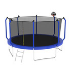 12ft Trampoline With Basketball Hoop Approved Reinforced Type Outdoor Trampoline