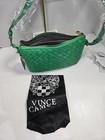 Vince Camuto Leather Crossbody Purse With Chain Lotus Green Bag New  34d 
