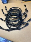 Lot Of 5 Hdmi Cables 6ft Black     High Speed W  Ethernet     1080p 4k Tested