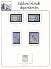 British Colonies Falkland Islands Dependencies Stamp Collection - Super Nice