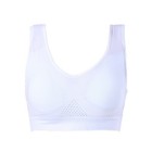 Women Padded Sports Bra Crop Top Running Yoga Fitness Sport Seamless Vest