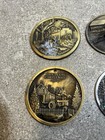 John Deere Christmas Ornaments Lot Of 5 2 5    Diameter
