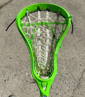 Maverick Charger Lacrosse Stick 42 5 In  White green blue  Very Good Condition