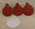 280 Pc Lot Christmas Foam   Glitter Craft Candy Cookie   Snowflake Stickers-new