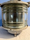 Vintage East German Nautical Ship s Ship Port Starboard Boat Lantern Mast Light
