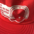 Two Nebraska Cornhuskers Vintage Mesh Hats University Painter Caps Football Ne