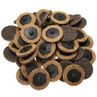 50pcs 2 Inch Coarse Surface Conditioning Roll Lock Sanding Discs For Die Grinder