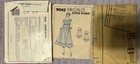 Vintage 80s Mccall s 9042 Sewing Pattern Misses  Dress Size 10-14 Uncut Ff