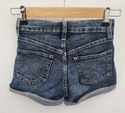 Girl s Old Navy Medium Wash Cuffed Denim Shorts  Us Size 8