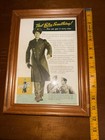 Vintage Framed Coca-cola Wwii Advertising Print 1943 That Extra Something  Wwii